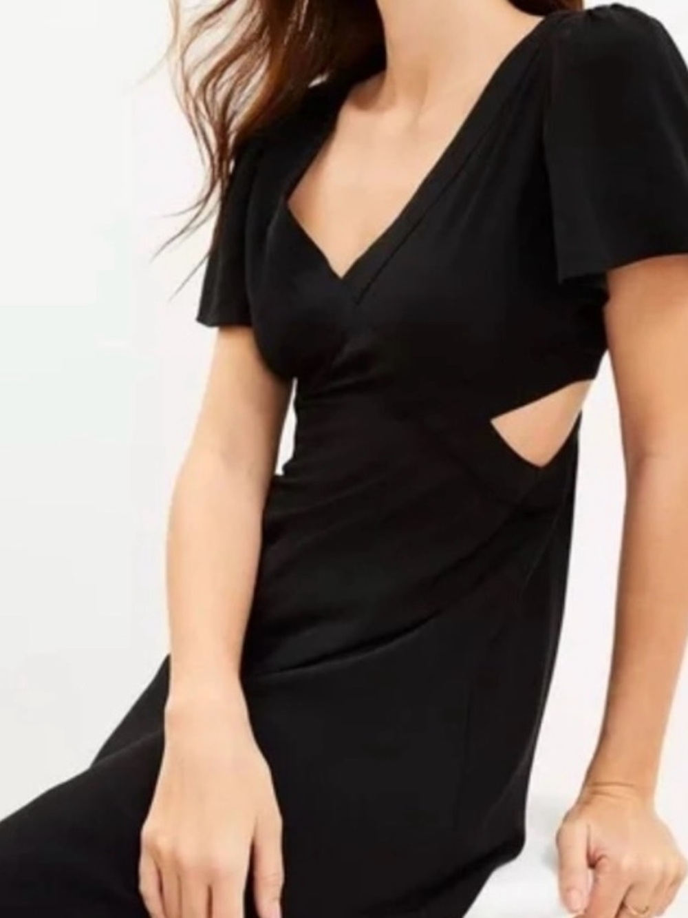 Loft Cutout side Dress